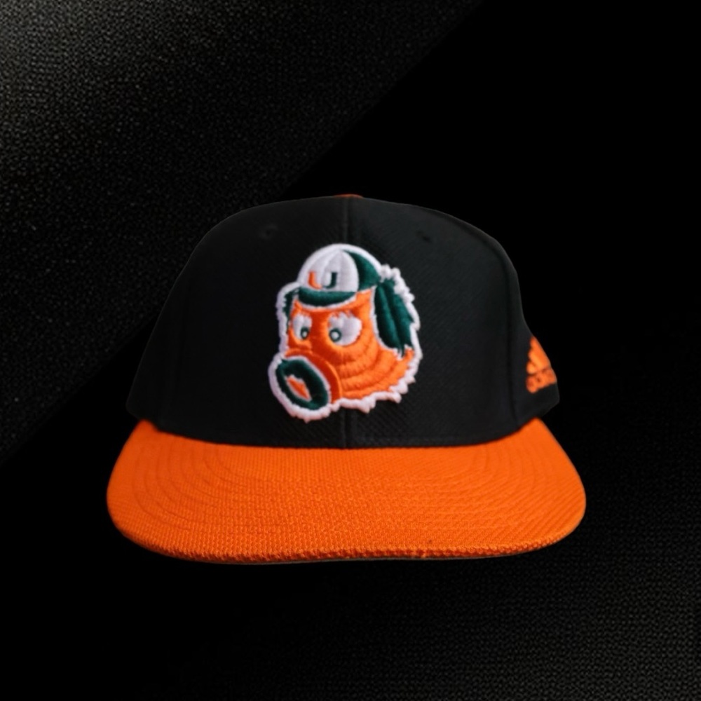 Miami hurricane adjustable hat